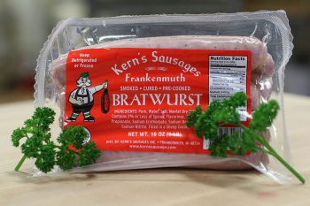 Smoked, Cured Pre-Cooked Bratwurst