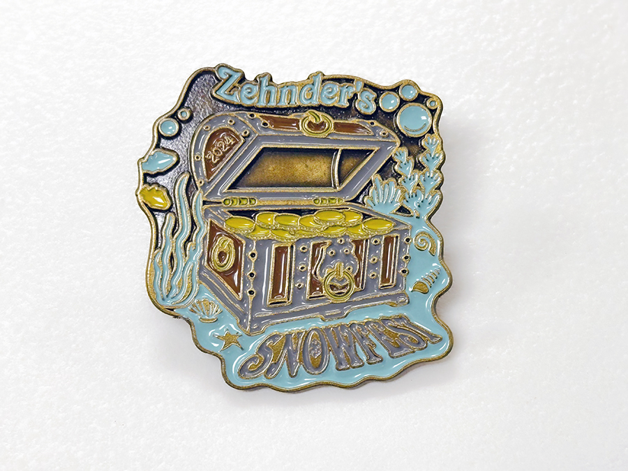 Zehnder’s Snowfest 2024 Official Pin Zehnders Store